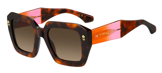 ETRO 0114/S O63 RECTANGULAR / HAVANA