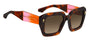 ETRO 0114/S O63 RECTANGULAR / HAVANA