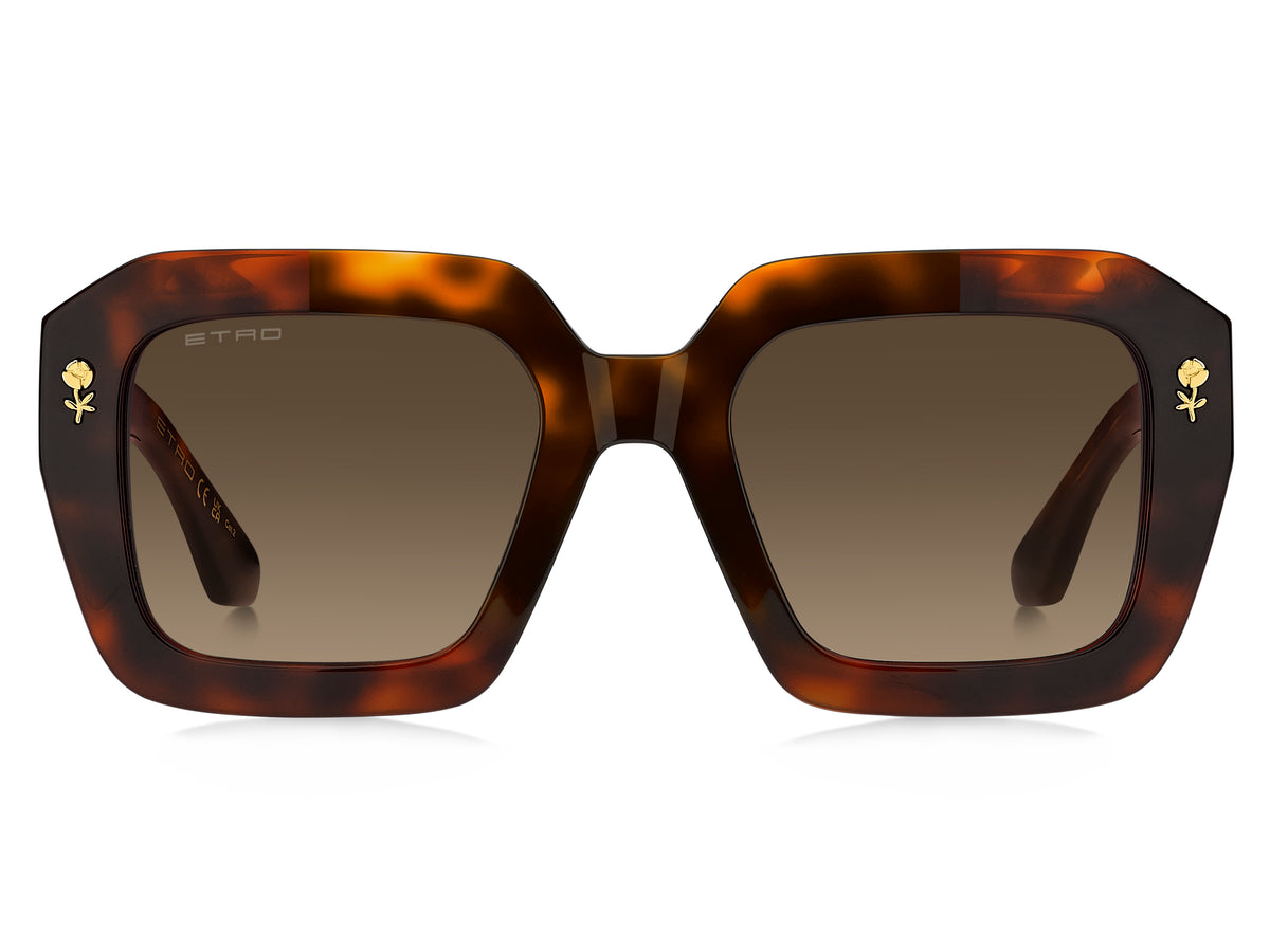 ETRO 0114/S O63 RECTANGULAR / HAVANA