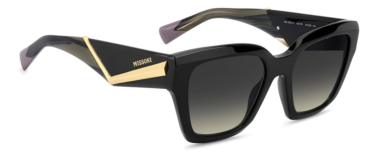 MISSONI MIS 0267/S 807 SQUARE / BLACK