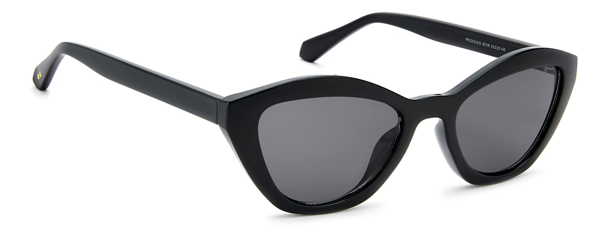 PRIVE REVAUX PR3003/G/S 807 CAT EYE / BLACK