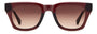 PRIVE REVAUX PR3009/G/S LHF RECTANGULAR / BURGUNDY