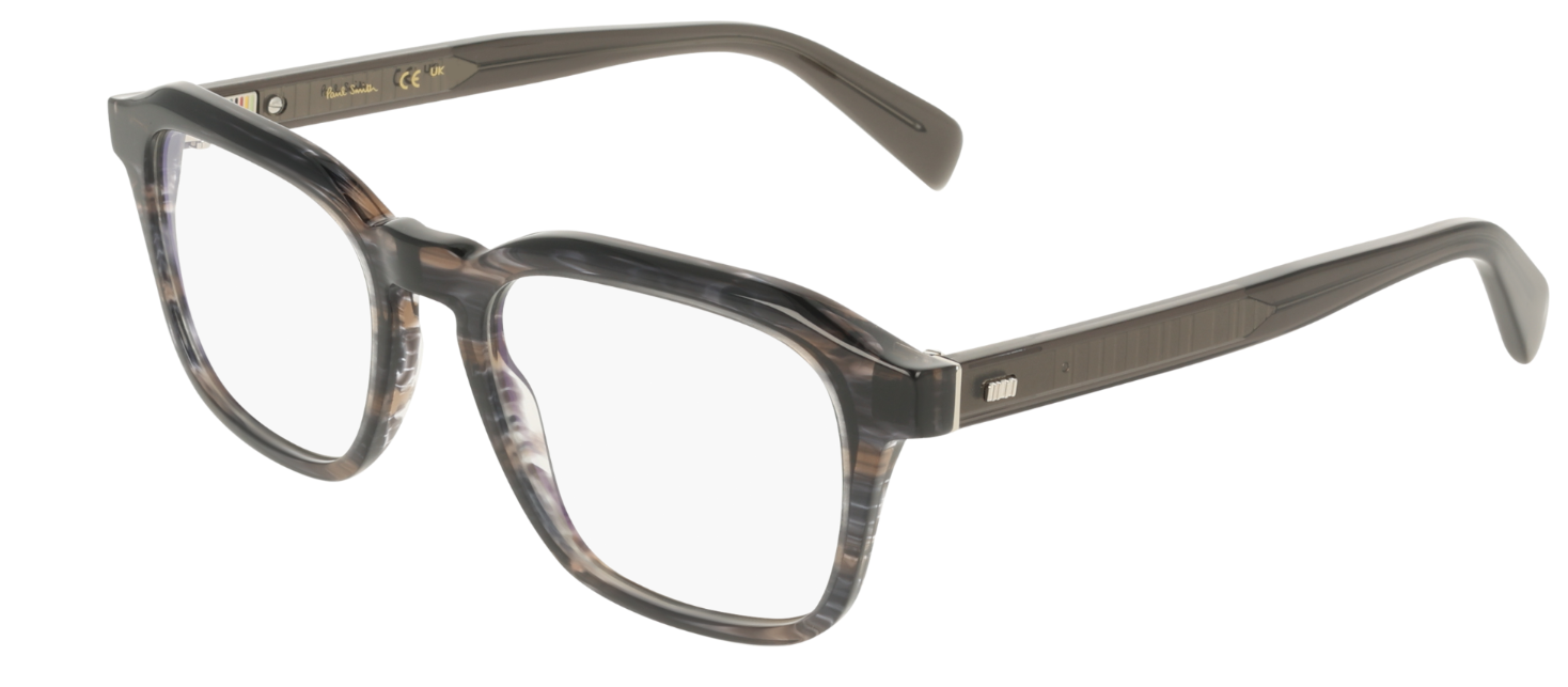 PAUL SMITH PS26604 020 TRANSPARENT / RECTANGULAR