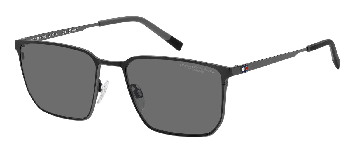 TOMMY HILFIGER TH 2272/S TI7 SQUARE GEOMETRICAL / BLACK RUTHENIUM