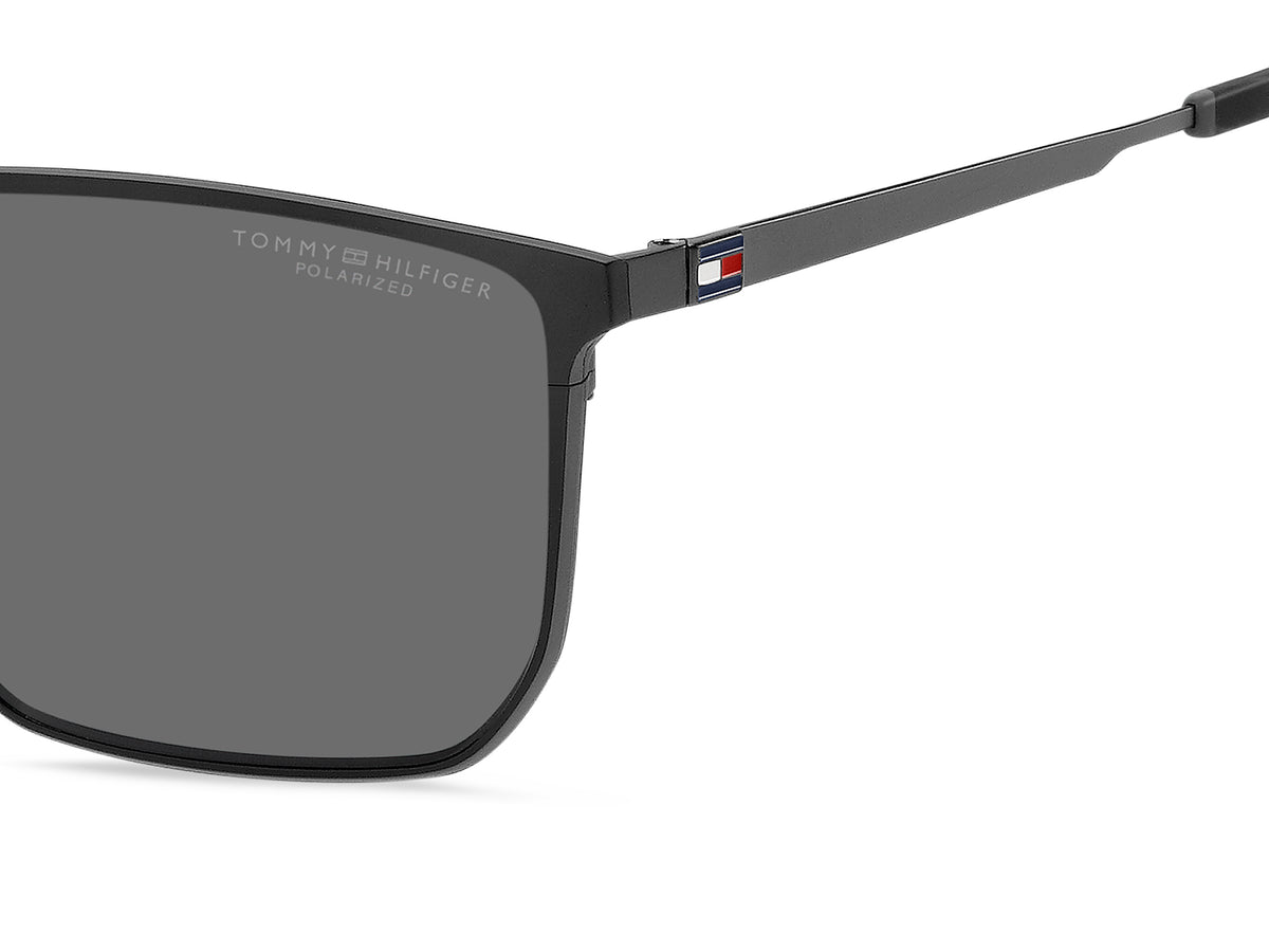 TOMMY HILFIGER TH 2272/S TI7 SQUARE GEOMETRICAL / BLACK RUTHENIUM