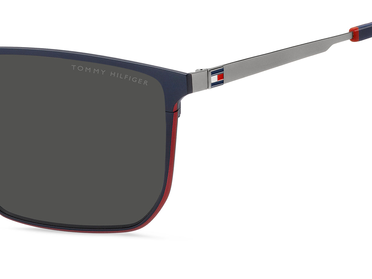 TOMMY HILFIGER TH 2272/S WIR SQUARE GEOMETRICAL / BLUE