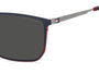TOMMY HILFIGER TH 2272/S WIR SQUARE GEOMETRICAL / BLUE