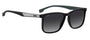 HUGO BOSS 1825/S 807 RECTANGULAR / BLACK