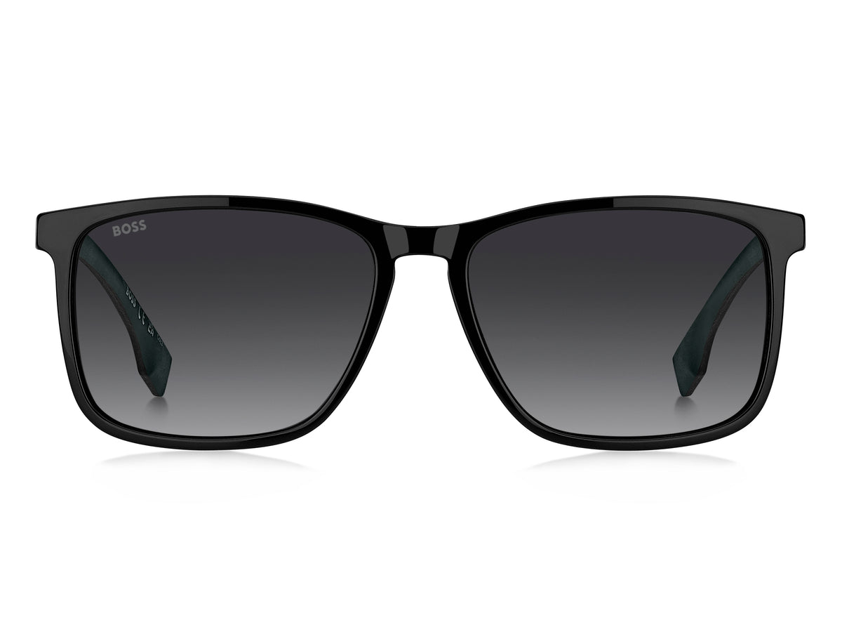 HUGO BOSS 1825/S 807 RECTANGULAR / BLACK