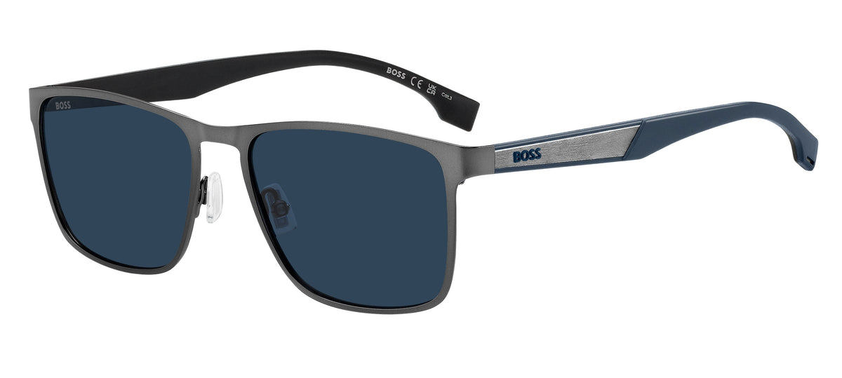HUGO BOSS 1826/S R80 SQUARE / DARK RUTHENIUM