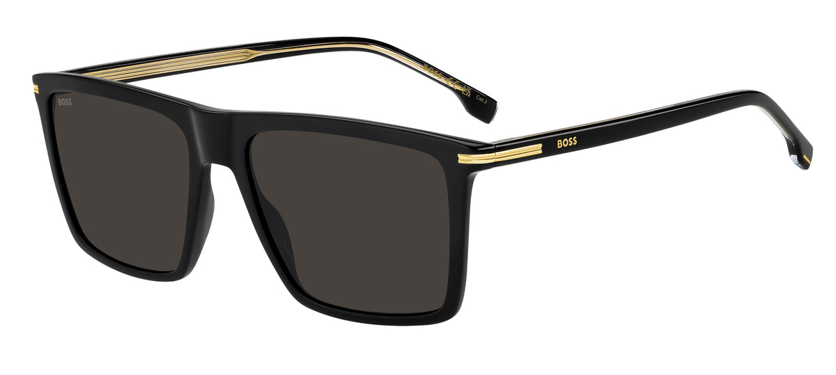HUGO BOSS 1844/S 807 SQUARE / BLACK