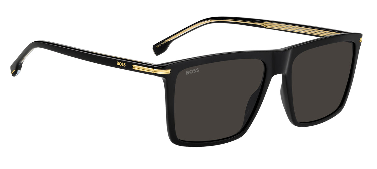 HUGO BOSS 1844/S 807 SQUARE / BLACK