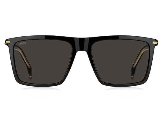 HUGO BOSS 1844/S 807 SQUARE / BLACK