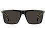 HUGO BOSS 1844/S 807 SQUARE / BLACK