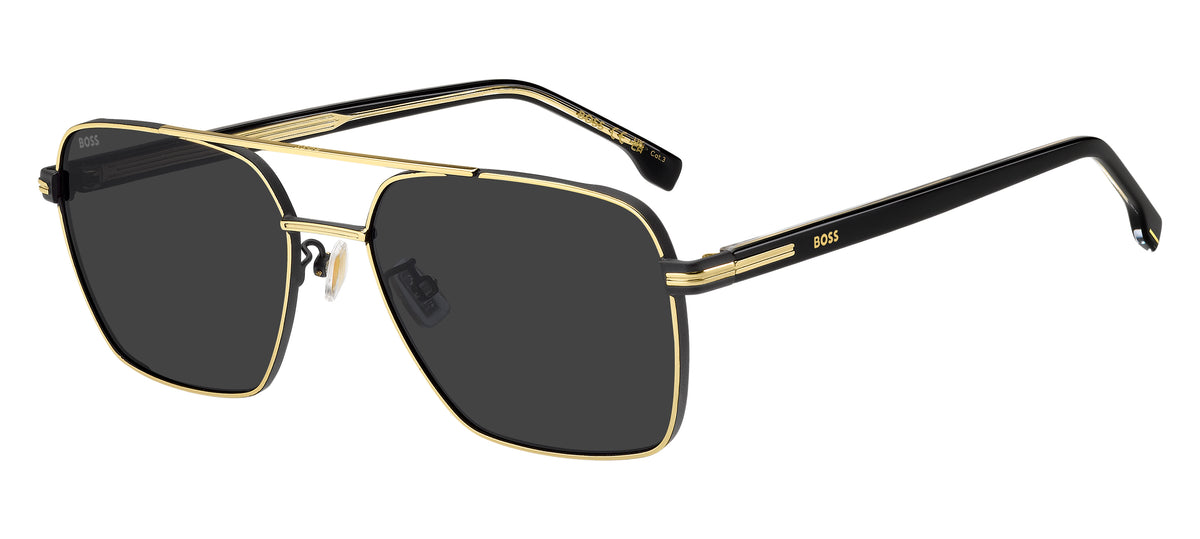 HUGO BOSS 1846/G/S 2M2 RECTANGULAR / GOLD