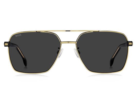 HUGO BOSS 1846/G/S 2M2 RECTANGULAR / GOLD