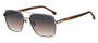 HUGO BOSS 1846/G/S 8OQ RECTANGULAR / BROWN PALLADIUM