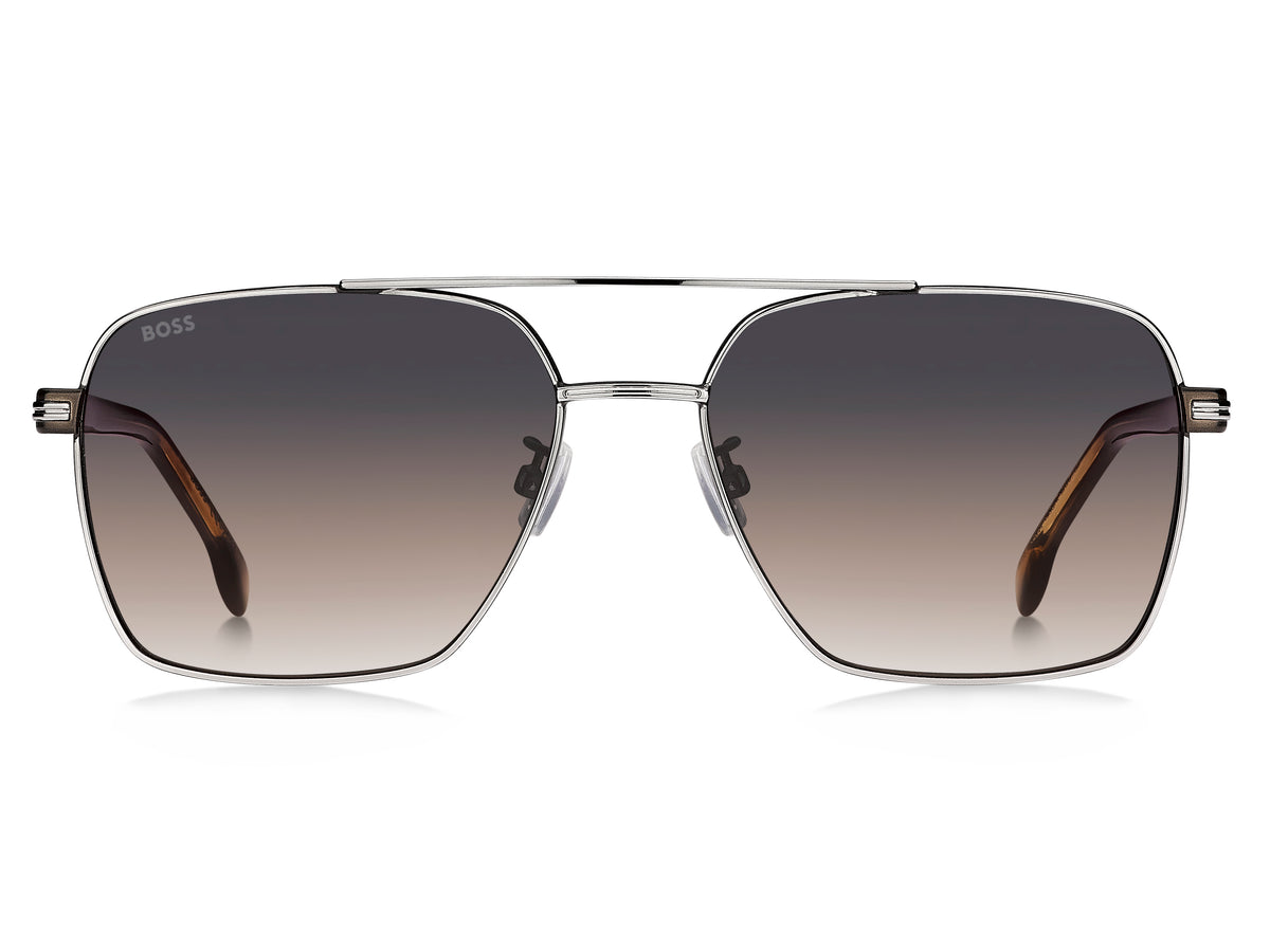 HUGO BOSS 1846/G/S 8OQ RECTANGULAR / BROWN PALLADIUM