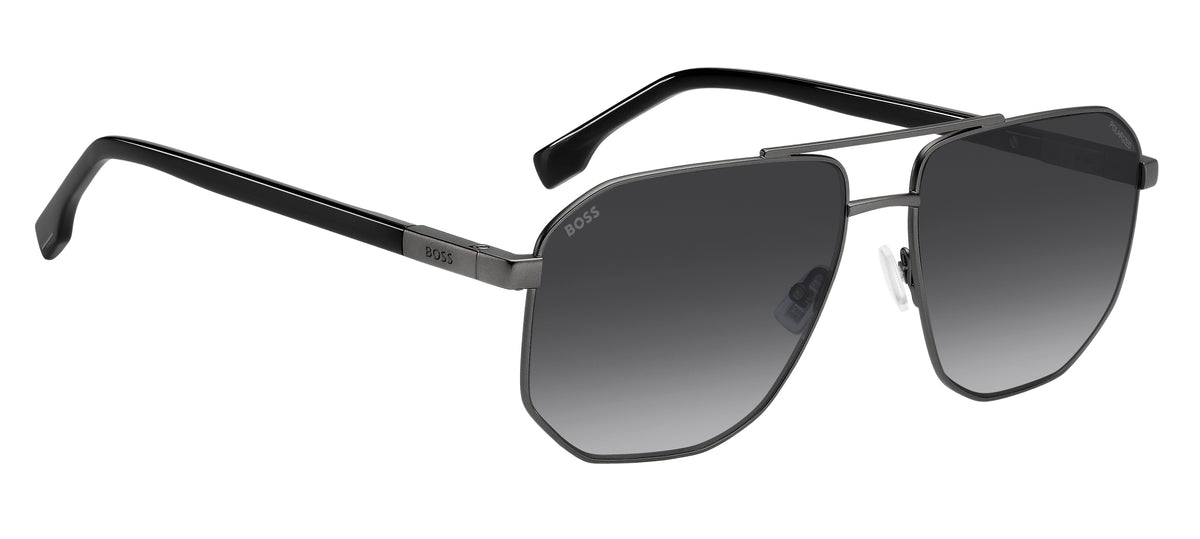 HUGO BOSS 1832/S R80 DOUBLE BRIDGE / DARK RUTHENIUM