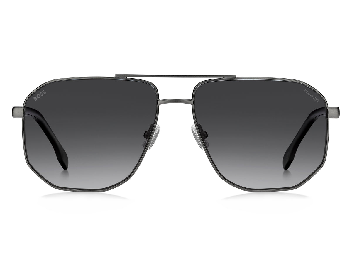 HUGO BOSS 1832/S R80 DOUBLE BRIDGE / DARK RUTHENIUM