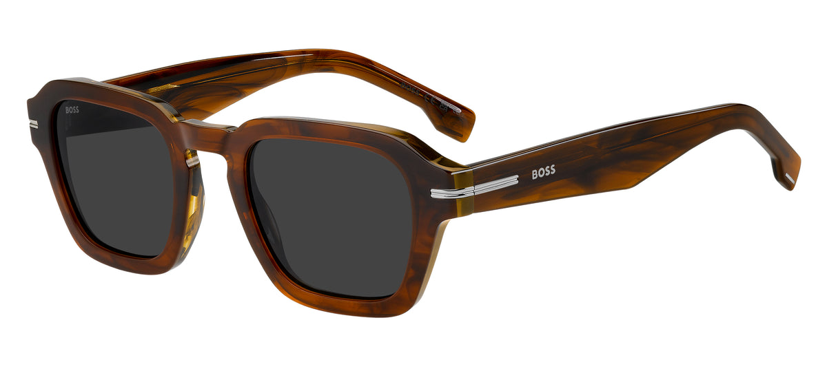HUGO BOSS 1853/S EX4 ROUND / BROWN