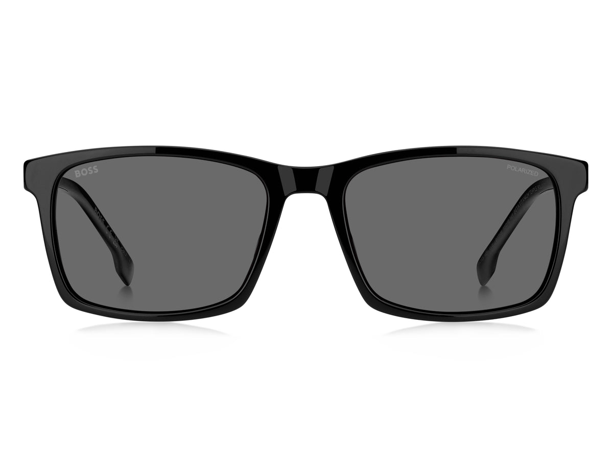 HUGO BOSS 1836/G/S 807 RECTANGULAR / BLACK