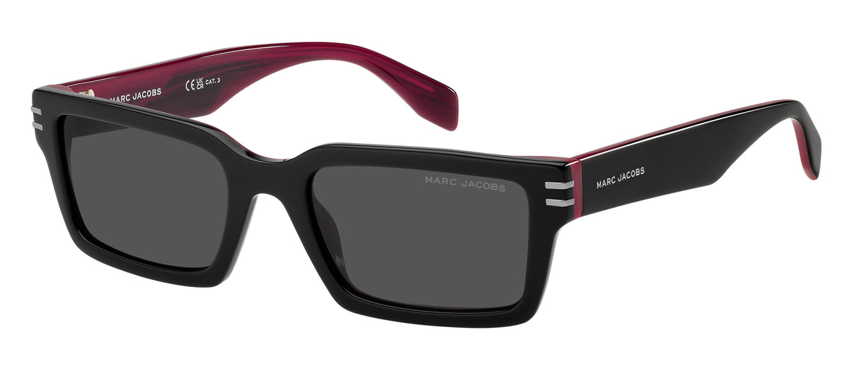 MARC JACOBS MARC 905/S I34 RECTANGULAR / MARBLE BURGUNDY