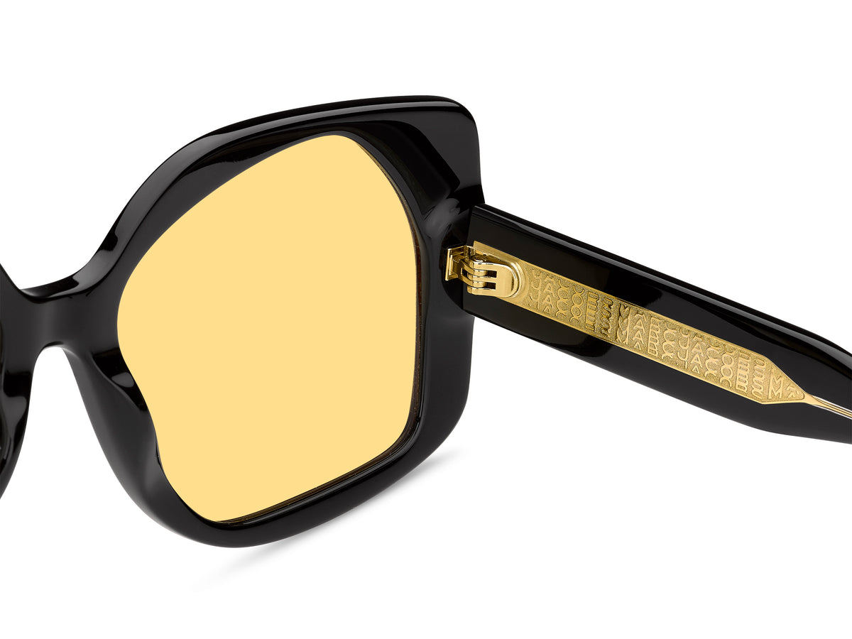 MARC JACOBS MJ 1133/S 71C SQUARE GEOMETRICAL / BLACK