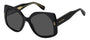 MARC JACOBS MJ 1133/S 807 SQUARE GEOMETRICAL / BLACK