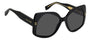 MARC JACOBS MJ 1133/S 807 SQUARE GEOMETRICAL / BLACK
