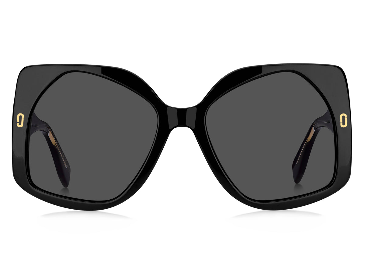 MARC JACOBS MJ 1133/S 807 SQUARE GEOMETRICAL / BLACK
