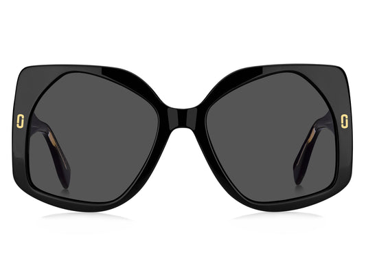 MARC JACOBS MJ 1133/S 807 SQUARE GEOMETRICAL / BLACK
