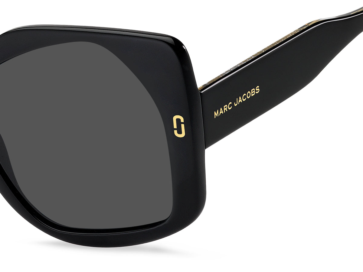 MARC JACOBS MJ 1133/S 807 SQUARE GEOMETRICAL / BLACK