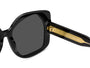 MARC JACOBS MJ 1133/S 807 SQUARE GEOMETRICAL / BLACK