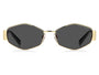 MARC JACOBS MARC 496/SHINY RHL RECTANGULAR GEOMETRICAL / BLACL
