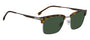 HUGO BOSS 1888/G/S 3MA RECTANGULAR BROWLINE / HAVANA RUTHENIUM