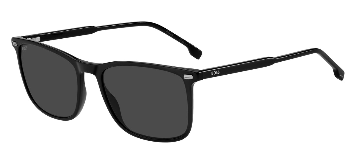 HUGO BOSS 1879/S 807 RECTANGULAR / BLACK