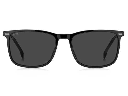 HUGO BOSS 1879/S 807 RECTANGULAR / BLACK