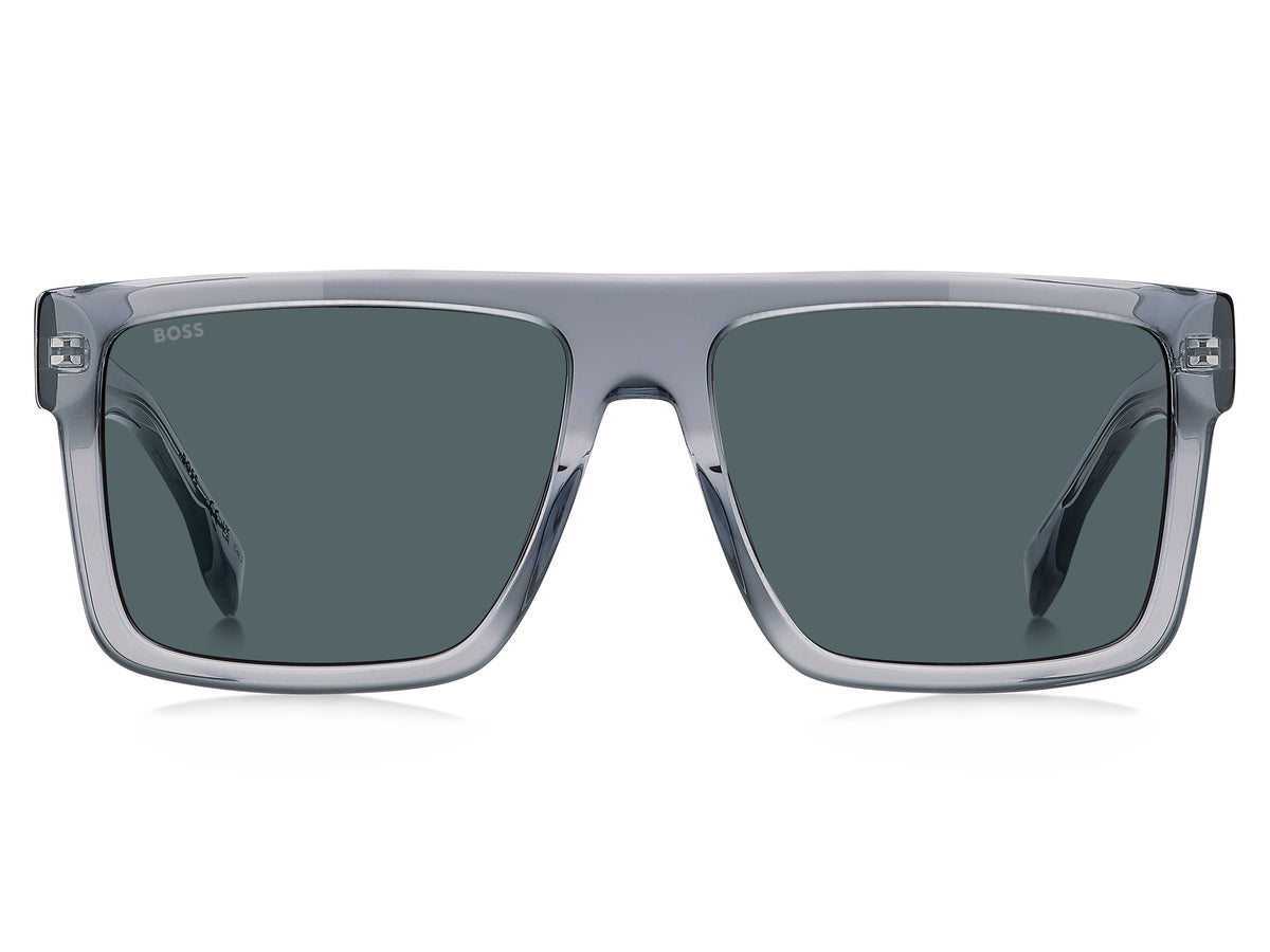 HUGO BOSS 1895/S PJP SQUARE FLAT TOP / BLUE