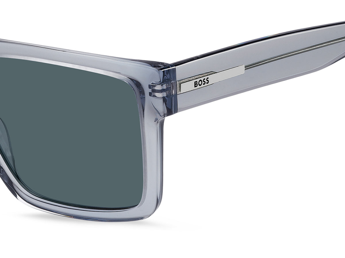 HUGO BOSS 1895/S PJP SQUARE FLAT TOP / BLUE
