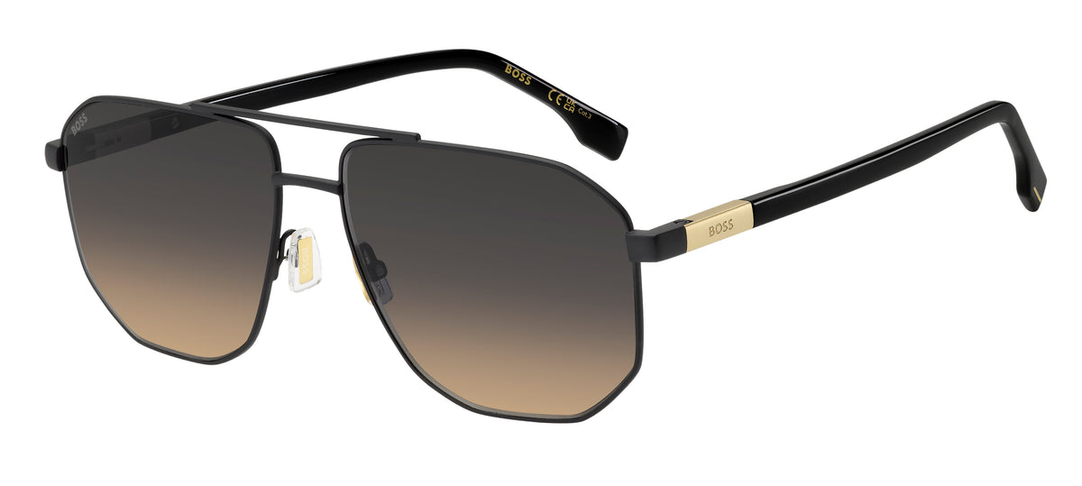 HUGO BOSS 1832/S 003 DOUBLE BRIDGE / BLACK