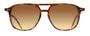 PAUL SMITH PS26603S 214 HAVANA / RECTANGULAR