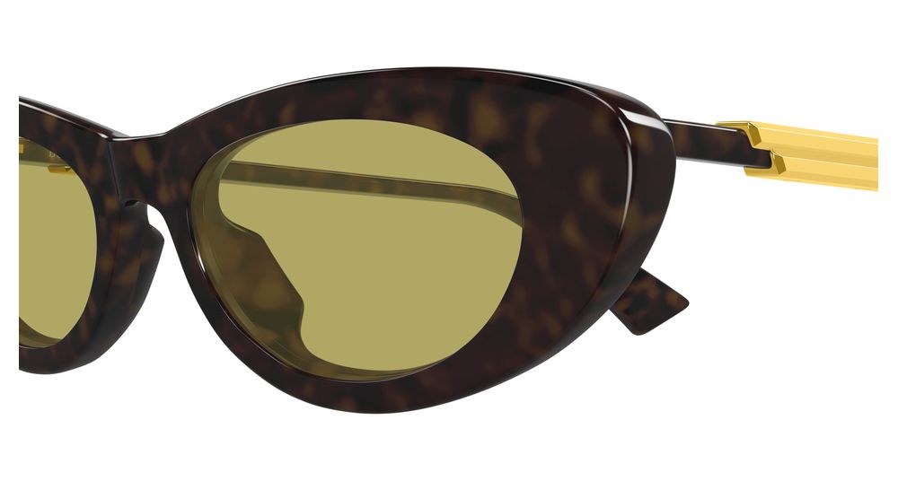 BOTTEGA VENETA BV1447S 2 HAVANA / CAT EYE