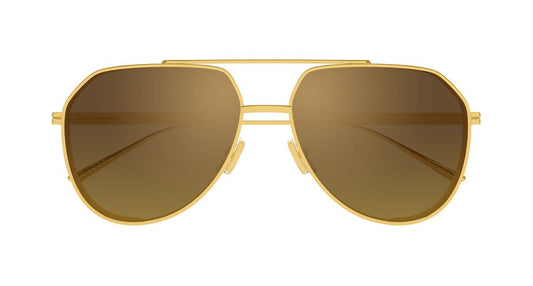 BOTTEGA VENETA BV1465S 4 GOLD / PILOT