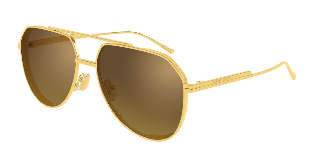 BOTTEGA VENETA BV1465S 4 GOLD / PILOT