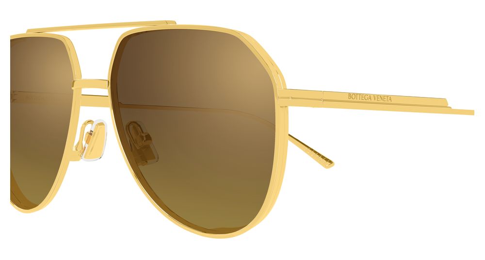 BOTTEGA VENETA BV1465S 4 GOLD / PILOT