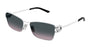 GUCCI GG2045S 2 SILVER / CAT EYE