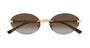 GUCCI GG2051S 4 GOLD / ROUND