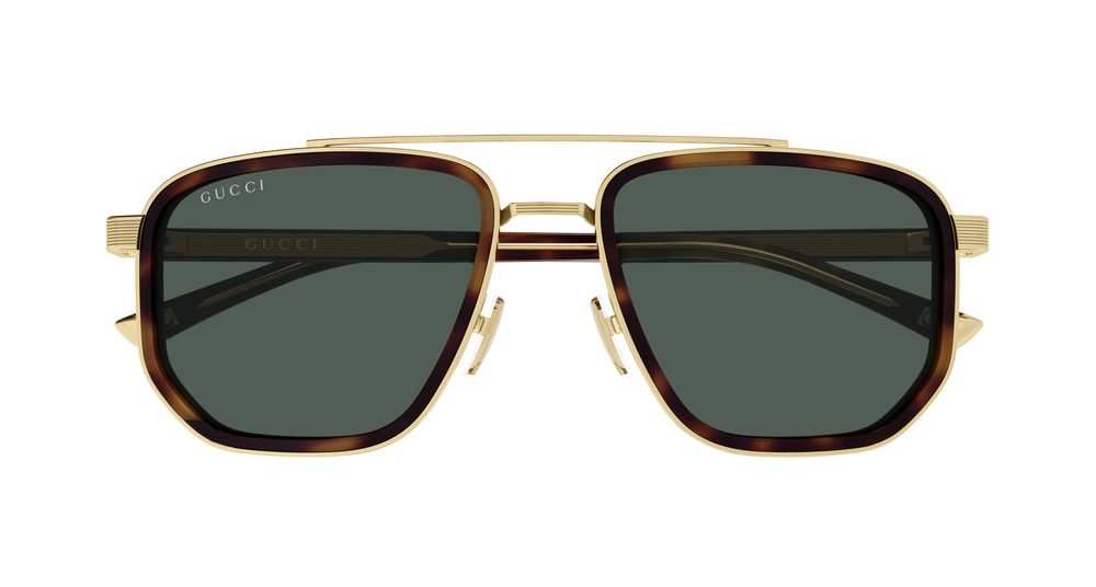 GUCCI GG2073S 3 GOLD HAVANA / RECTANGULAR