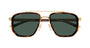GUCCI GG2073S 3 GOLD HAVANA / RECTANGULAR